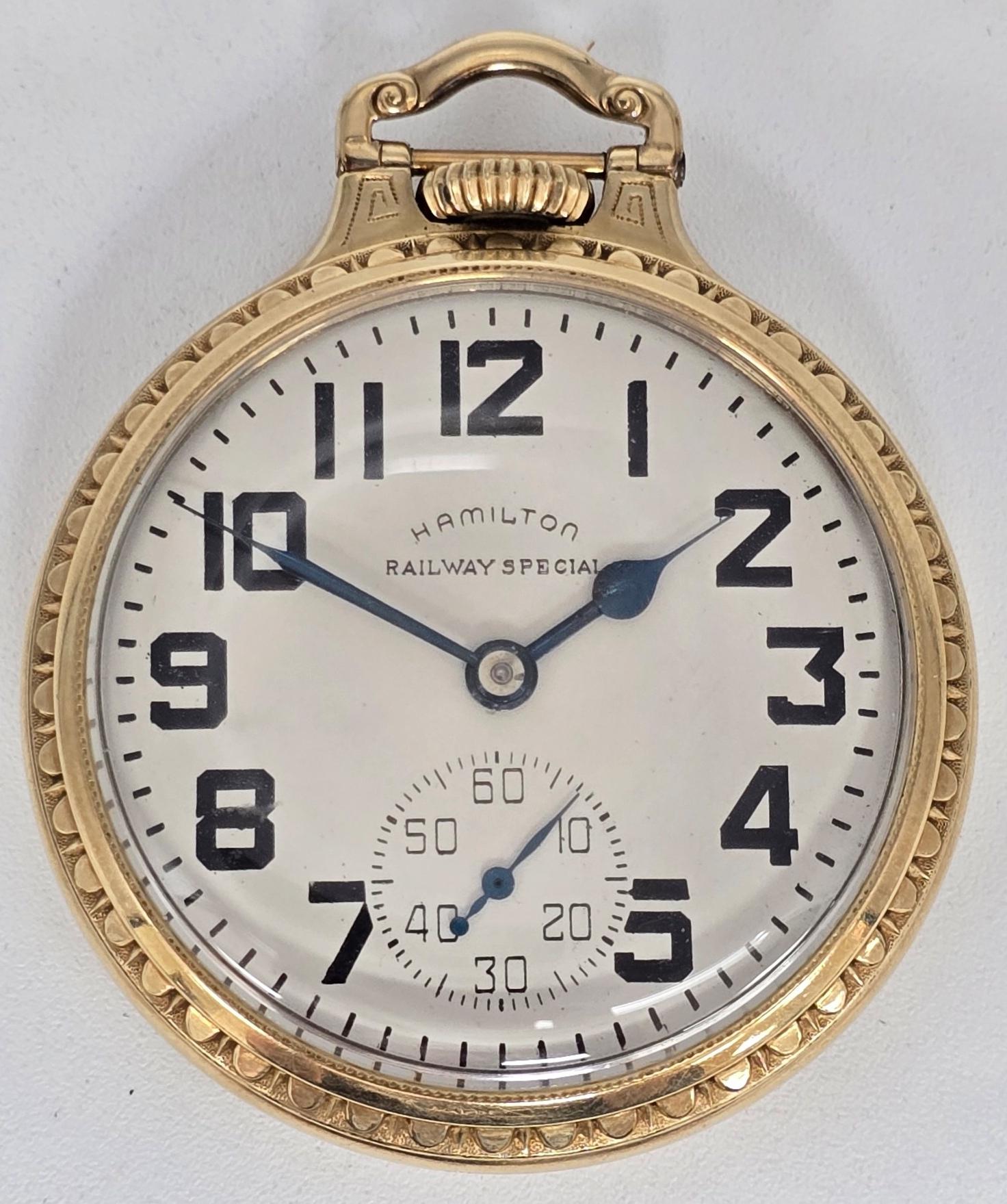 1948 Hamilton 992B Railroad Special Pocket Watch