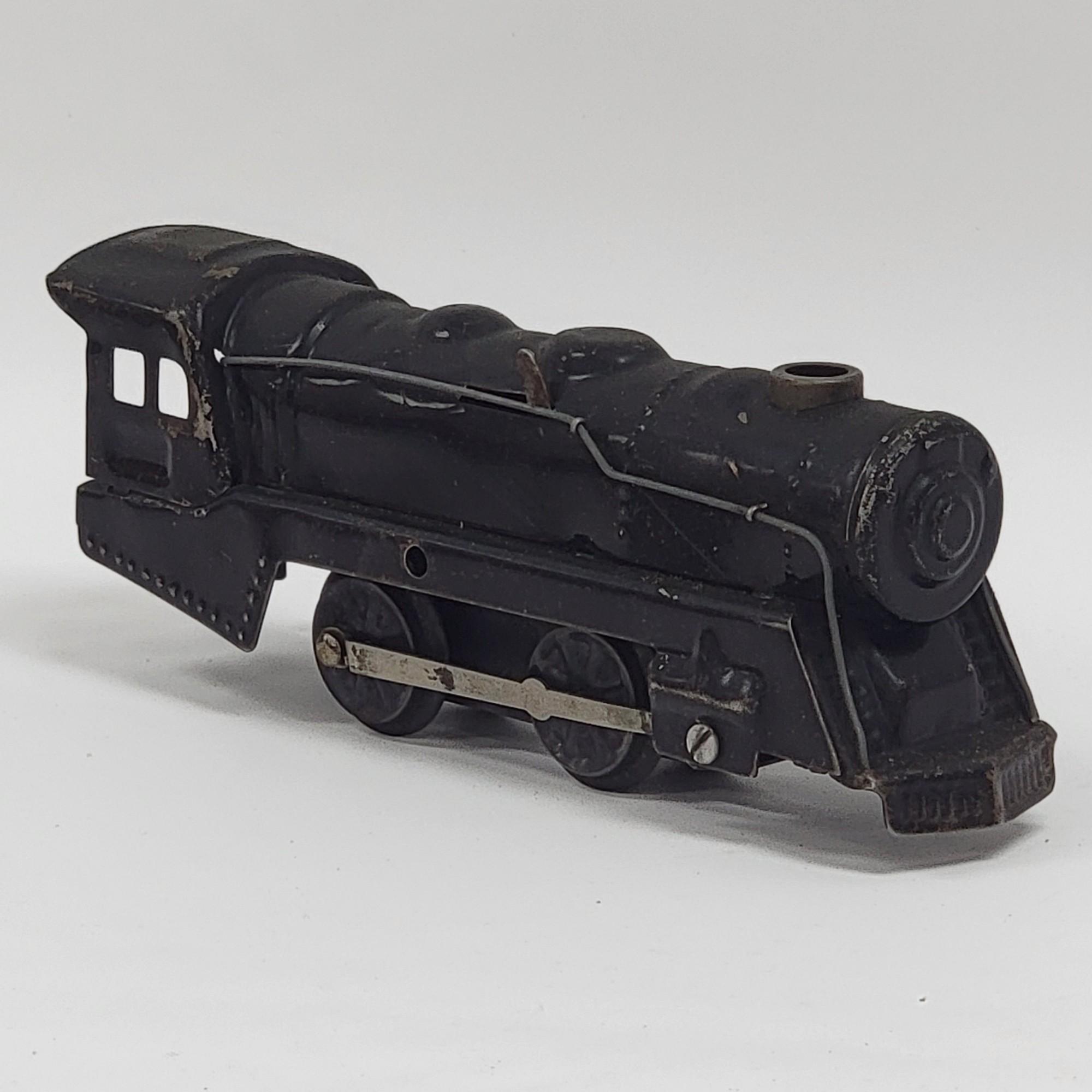 Vintage Marx Wind-Up Mechanical Smoking Train Set In Box