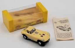 New In Box Aurora T-Jet Yellow Cheetah HO Scale Slot Car #1403