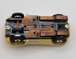 New In Box Aurora T-Jet Yellow Cheetah HO Scale Slot Car #1403