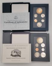 1990 & 1991 U.S. Mint Prestige Proof Sets