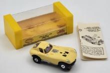 New In Box Aurora T-Jet Yellow Cheetah HO Scale Slot Car #1403