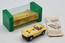 New In Box Aurora T-Jet Yellow Cheetah HO Scale Slot Car #1403