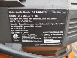 Ridgid 6-Gallon Portable Electric Pancake Air Compressor