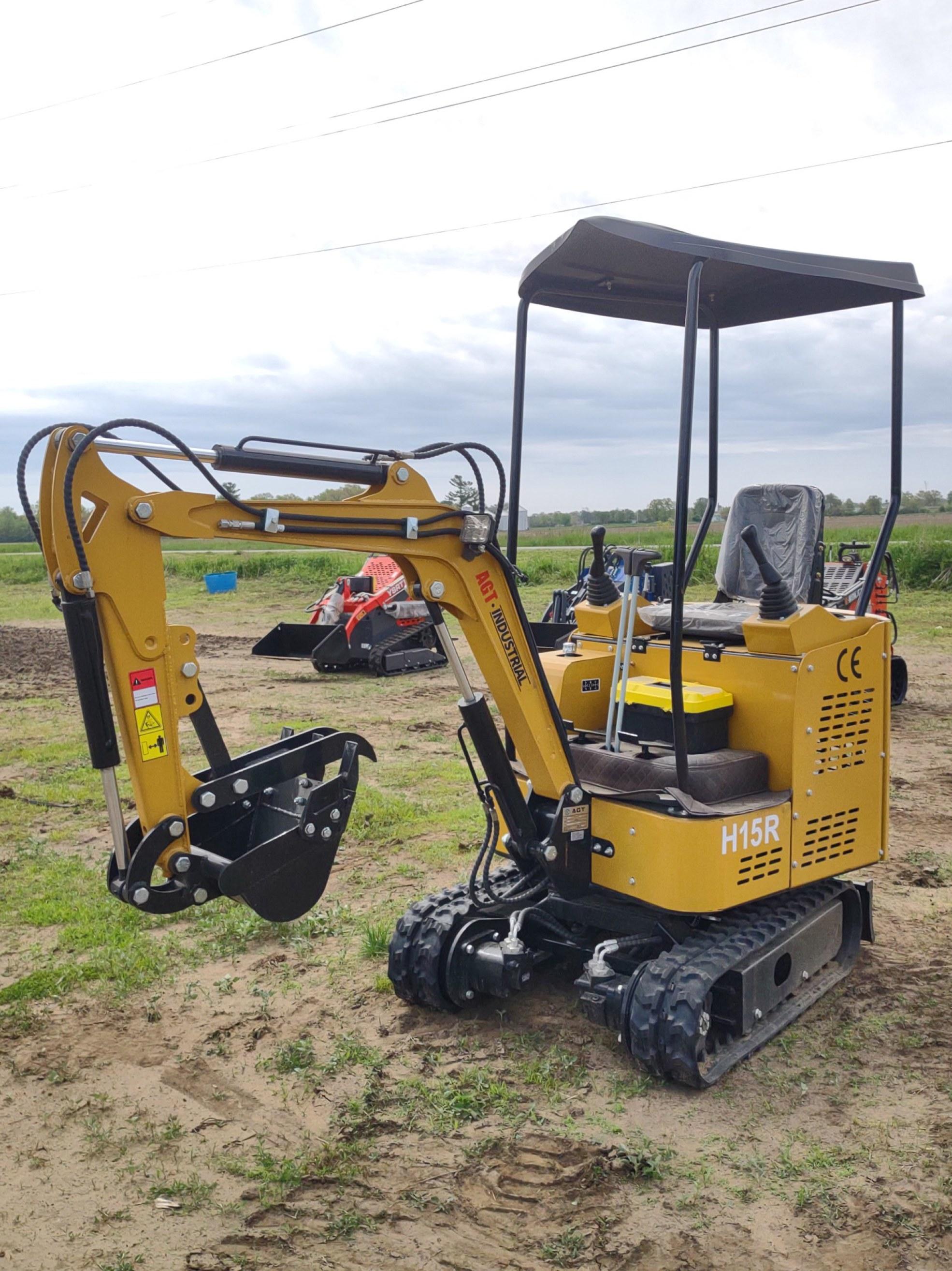 2024 AGT Industrial H15R Mini Excavator