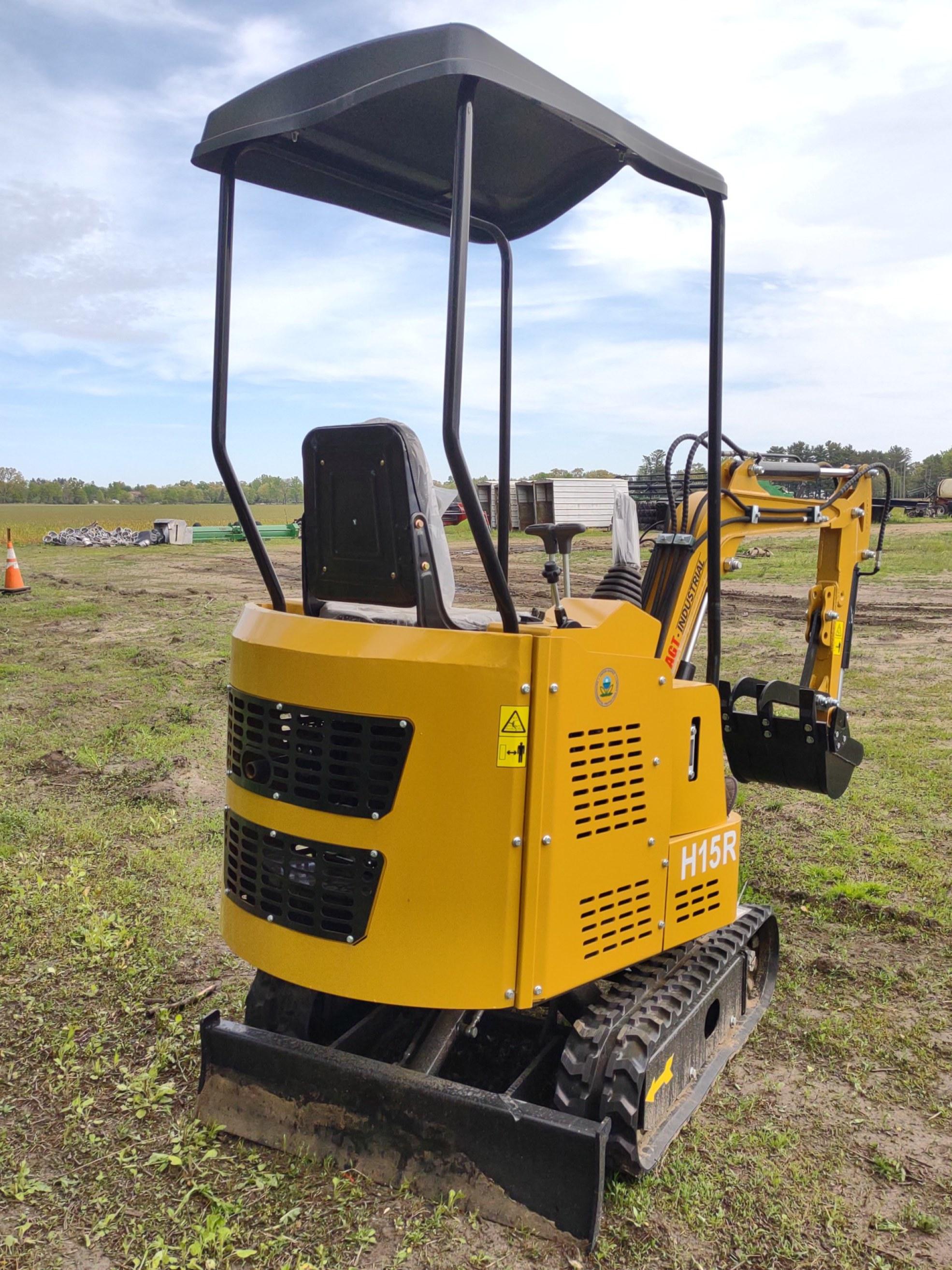 2024 AGT Industrial H15R Mini Excavator