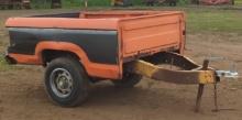 Home Made Truck Bed Trailer w/ 2"Ball Hitch