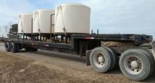 Sprayer Tender Trailer With Three 1,600 Gal Tanks