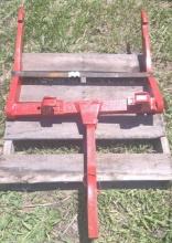 Red Hay Spear Attachment