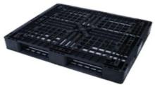 Black & Gray Plastic Stackable Pallets