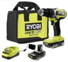 Ryobi ONE+ HP 18V Brushless Cordless 1/2" Drill/Driver Kit