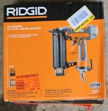 Ridgid 18 Gauge 2 1/8" Brad Nailer. Pt#R213BNF.