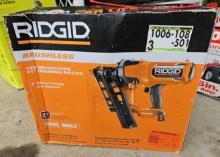 Ridgid 18V Brushless 21¡ Framing Nailer. Pt#R09894B.