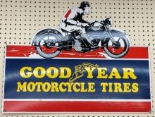 SSP Goodyear Motorcycle Tires Replica Sign