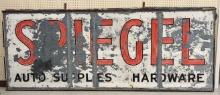 Large Early SST Spiegel Auto Supplies Sign 117x45