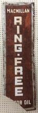 Vintage SST Macmillan Ring-Free Motor Oil Sign