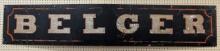 7ft Vintage SST Belger Trucking Sign