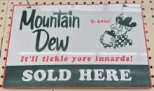 SST Mountain Dew Replica Sign