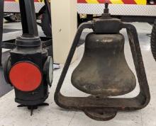 Vintage Railroad Locomotive Bell & Lantern