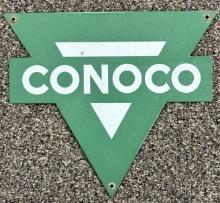 Vintage SSP CONOCO Gas Pump Plate Sign