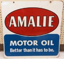 1970s DST Amalie Motor Oil Advertising Sign