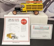 Danbury Mint Coca-Cola Ford TT Open Cab Replica Vehicle