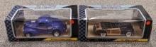 Collection 1941 Willy's Coupe & 1932 Ford 3-Window Coupe 1:18 Scale Die Cast Cars