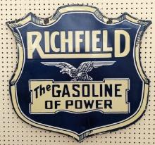 DSP Richfield Gasoline Shield Modern Sign