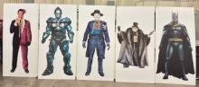 Lot Of Life Size Batman Forever Character Display Signs