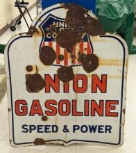 Vintage DSP Union Gasoline Adv Sign