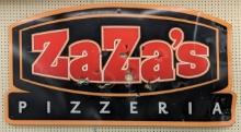 6ft SST ZazaÕs Pizzeria Advertising Sign