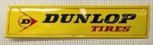 5ft Vintage SST Dunlop Tires Embossed Adv Sign