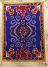 DisneyÕs Aladdin Magic Carpet Prop w/ Lamp