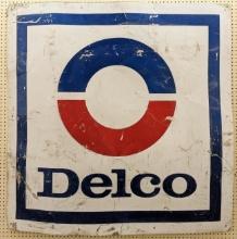 5ft Vintage SST Delco Advertising Sign