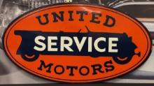 DSP United Motors Service Replica Sign