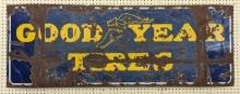 Vintage SSP Goodyear Tires Advertising Sign