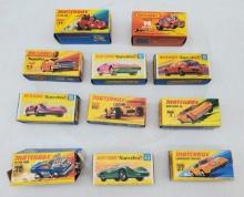 (11) Vintage Matchbox Lesney Vehicles in Boxes