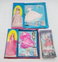 Vintage Topper Dancing Angie Dawn Doll and Outfits with Boxes