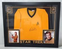 Star Trek William Shatner Signed Uniform Jersey JSA Authenticated