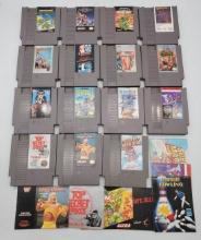15 Nintendo Cartridges including Teenage Mutant Ninja Turtles, Super Mario Bros 2, and more