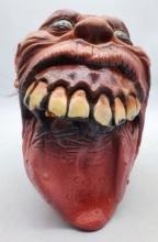 Vintage Latex Halloween Prop Mask.