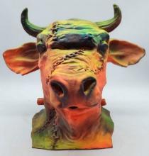 1993 Distortions Limited Corp Lab Cow Latex Mask.