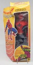 1979 Mego 12Ó The Amazing Web- Spinning Spider-Man with Fly Away Action Figure
