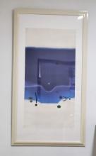1989 Victor Pasmore ÒSenza Titolo 6Ó Etching and Aquatint in Colors on Woven Paper 67/90