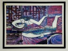 Adrian Wong Shue ÒSong BirdÓ Lithograph Print Signed and Numbered in Pencil 243/300