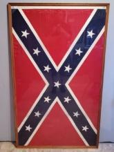 Vintage Silk Confederate Flag. 37Ó x 62Ó Flag