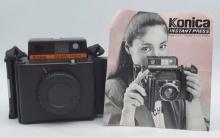 Konica Instant Press Polaroid Camera