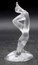 Lalique Figurine Acrobat "Legs Up"