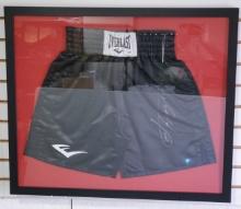 Joe Frazier Autographed Everlast Boxing Shorts PSA Authenticated.