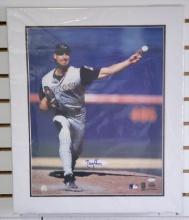 Randy Johnson Autographed Photograph Authenticated by Steiner.